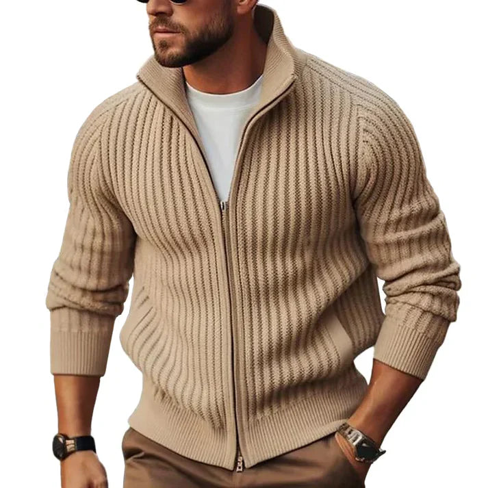 Premium strikket cardigan